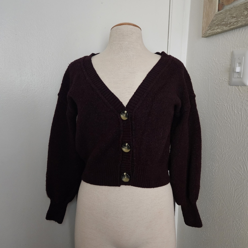 TOPSHOP Warm Cardigan Blazer Women Acrylic 4 EUC